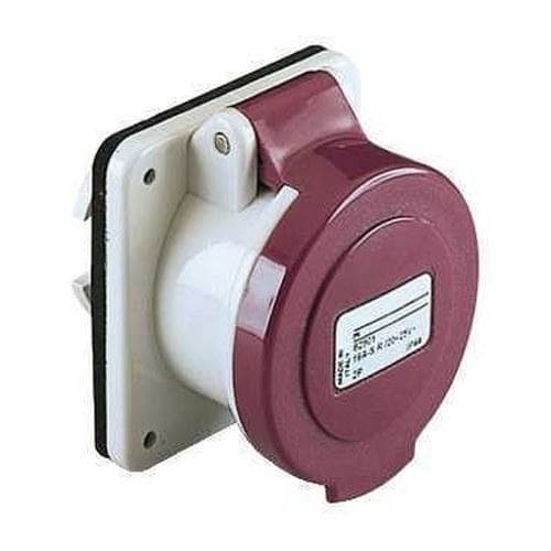 Schneider Electric - Base empotrar salida recta 32A 3P 20-25V IP44