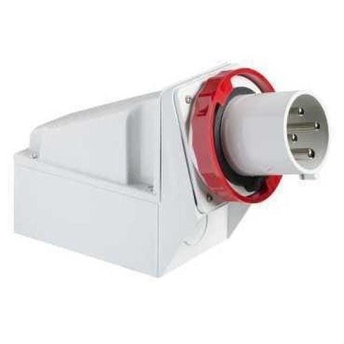 Schneider Electric - Clavija mural 63A 3P+N+TT 380-415V IP67