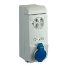 Schneider Electric - Base mural bloqueo 32A 2P+TT 200-250V IP44