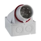Schneider Electric - Clavija mural 32A 3P+N+TT 380-415V IP44