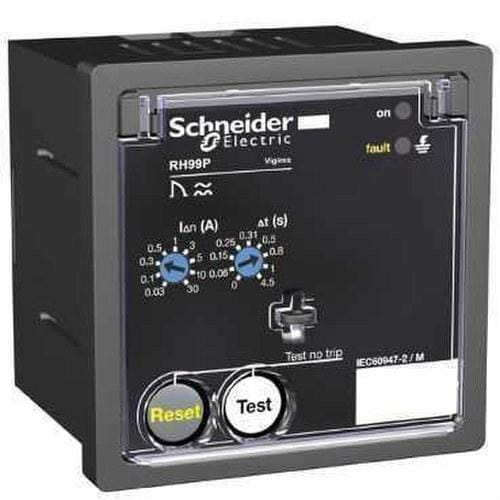 Schneider Electric - Relé diferencial RH21P 12-24V CA 12-48VC 0,03-30A