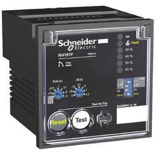 Schneider Electric - Relé diferencial RH197P 110-130V CA 0,03A-30A