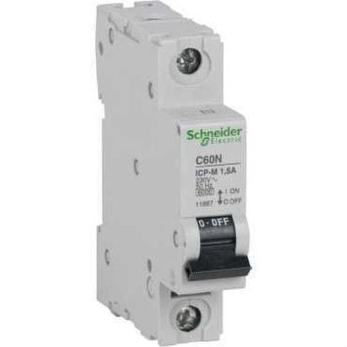 Schneider Electric - Interruptor magnetotérmico C60N ICP-M 1P 40A