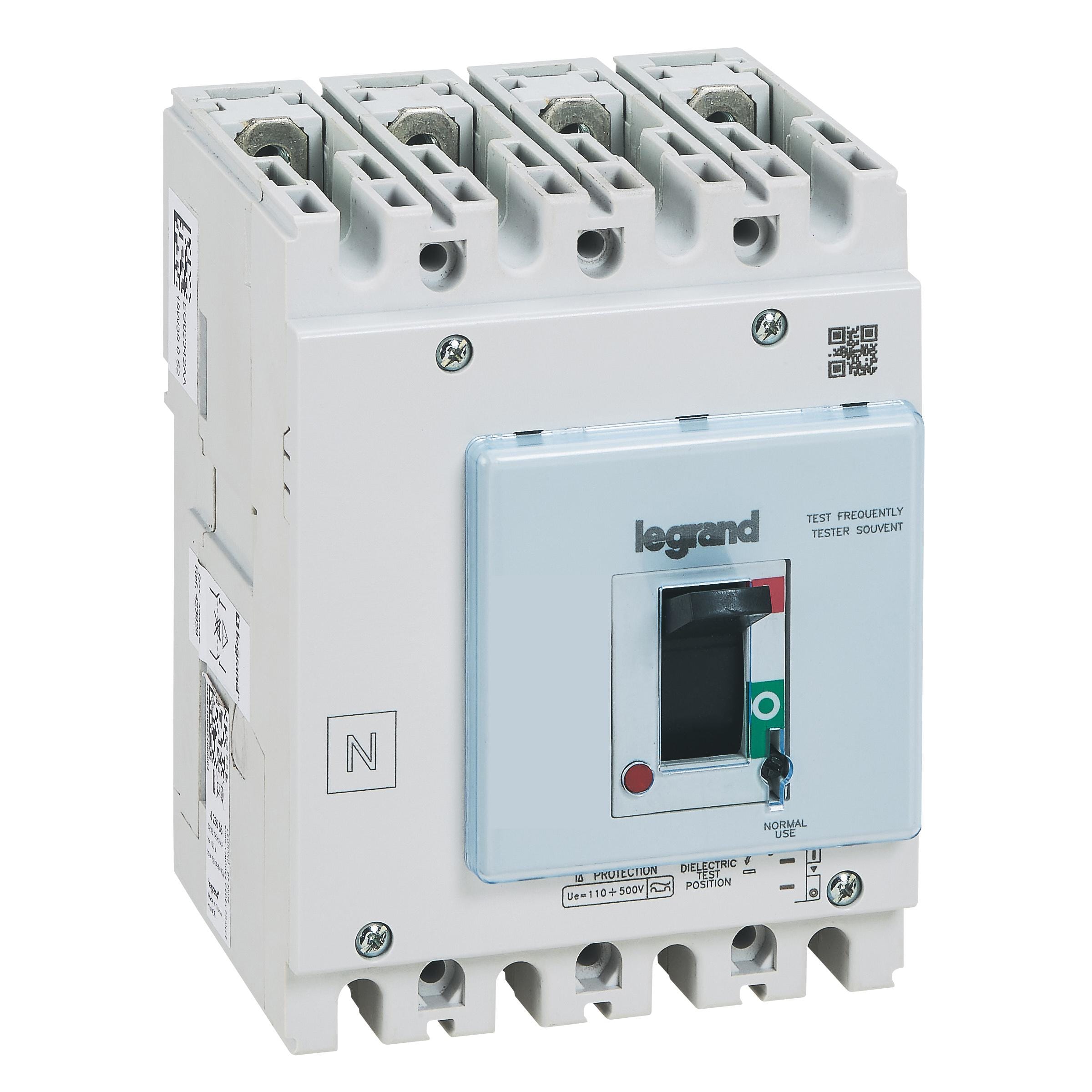 LEGRAND - DPX3125HP MAG+DIF 4P 63A 36KA