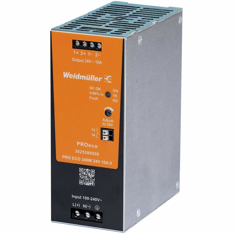 WEIDMULLER - Fuente de alimentación PRO ECO 240W 24V 10A II