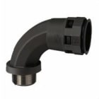 INTERFLEX - Curva 90° poliamida NBCM-M DN48 M63x1.5 negro