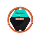 TRADEFORCE - GUIA DE NAYLON Y ACERO, 20 M, 4 MM, COLOR NARANJA