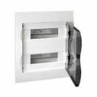 Schneider Electric - Cofre mini PRAGMA empotrable 345x300x76 puerta transparente