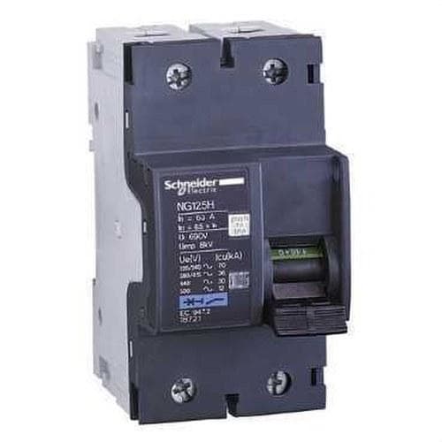 Schneider Electric - Interruptor magnetotérmico NG125H 2P 40A curva-C