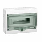 Schneider Electric - Cofret de superficie mini KAEDRA IP65 1x12 módulos puerta transparente 200x267x112