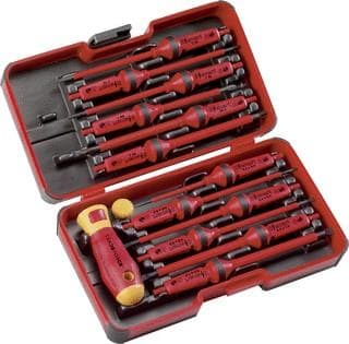 TRADEFORCE - SET 14PCS DESTORNILLADOR INTERC. VDE SL/PH/PZ/TORX