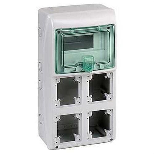 Schneider Electric - Cofre KAEDRA con 8 módulos 4 abertura 90x100
