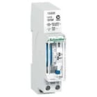 Schneider Electric - Interruptor horario analógico IH 24h con 1 módulo SRM 1C-16A