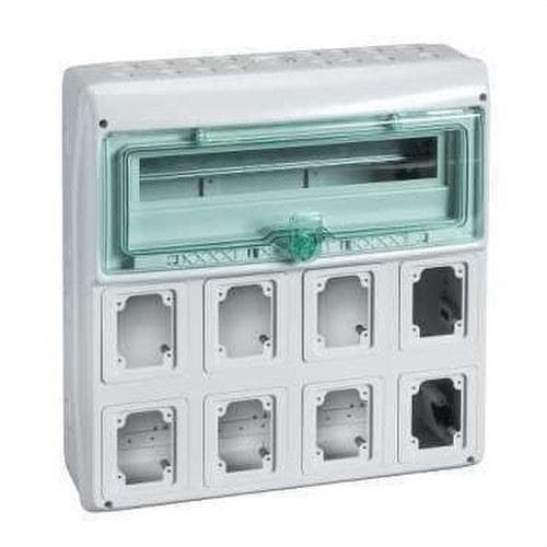 Schneider Electric - Cofre KAEDRA 18 + 1 módulo 8 abertura 90x100