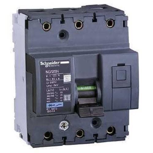 Schneider Electric - Interruptor magnetotérmico NG125N 3P 100A curva-C