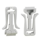 Schneider Electric - Juego clips fijación carril DIN (50u)