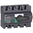 Schneider Electric - Interruptor / seccionador COMPACT 125A 4P empotrable negro