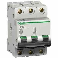 Schneider Electric - Interruptor automático magnetotérmico iC60H 3P 16A curva-C