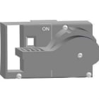 Schneider Electric - Mando rotativo seguridad directa NG 125 3P/4P color rojo fondo amarillo