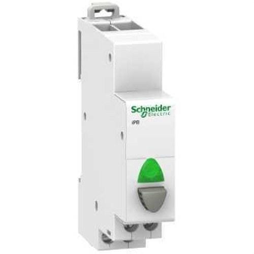 Schneider Electric - Pulsador simple IPB 1 NA gris con indicador