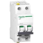 Schneider Electric - Interruptor automático magnetotérmico iC60N 2P 2A curva C