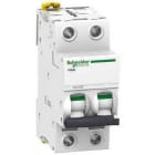 Schneider Electric - Interruptor automático magnetotérmico iC60H 2P 16A curva-D