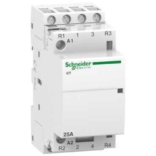 Schneider Electric - Contactor ICT 25A 2 NA+2 NC 230/240V CA