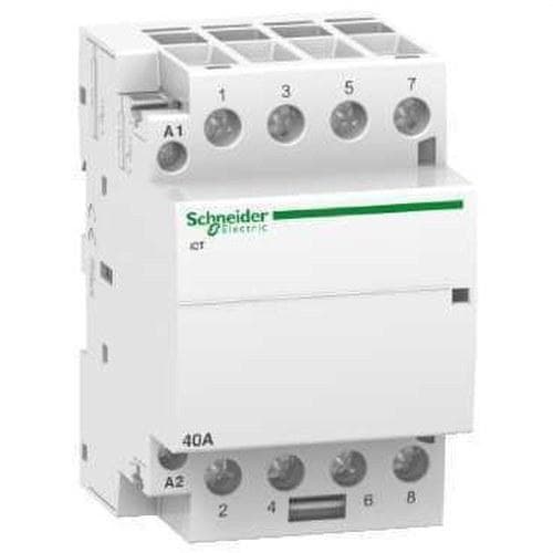 Schneider Electric - Contactor ICT 40A 4 NA 230/240V CA