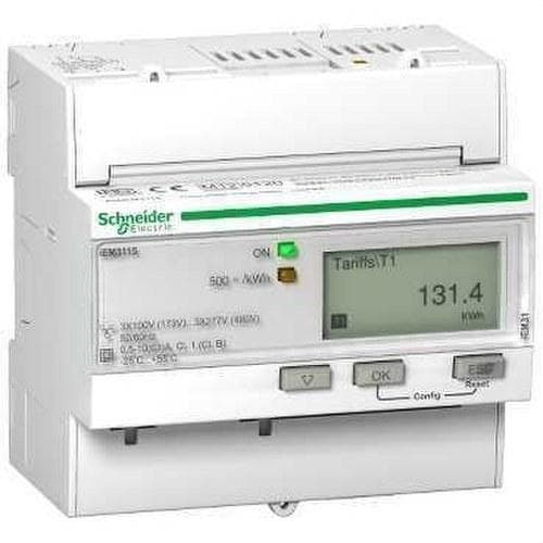 Schneider Electric - Contador energía IEM3115Kwh medida directa 63A