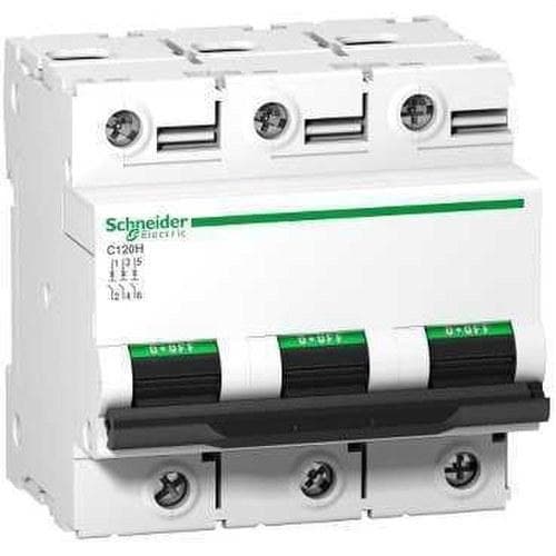 Schneider Electric - Interruptor automático magnetotérmico C120H 3P 125A curva-B