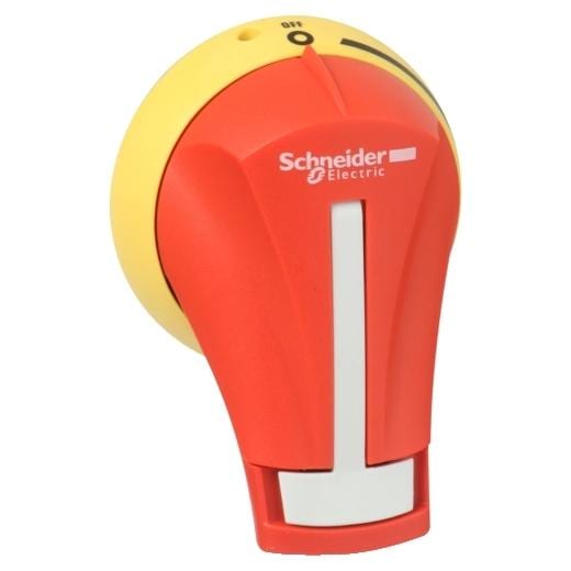 Schneider Electric - TeSys GS - red external frontal rotary handle - for switch disc 30 A UL
