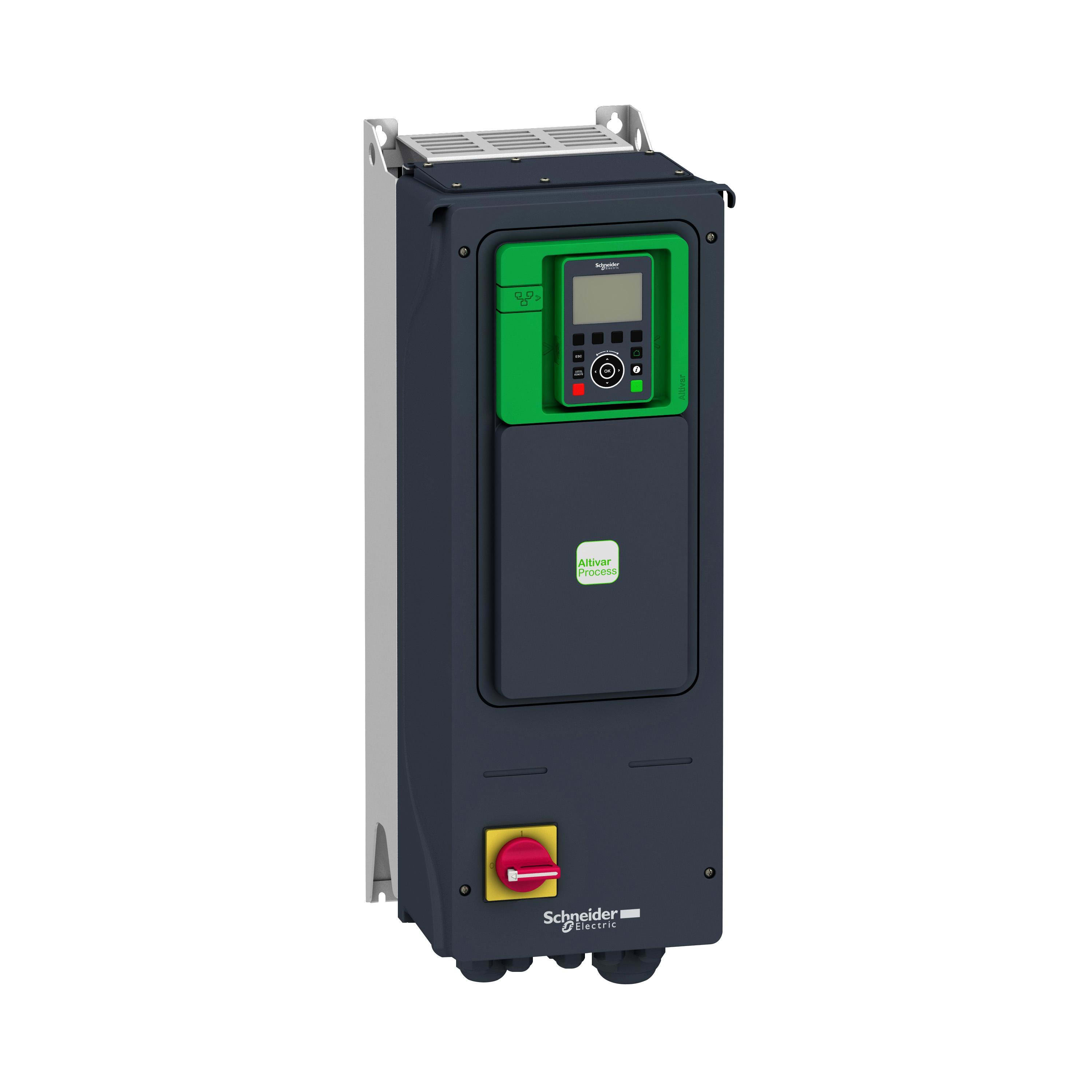 Schneider Electric - Variador de velocidad ALTIVAR-950 4Kw 400-480V IP55 + interruptor