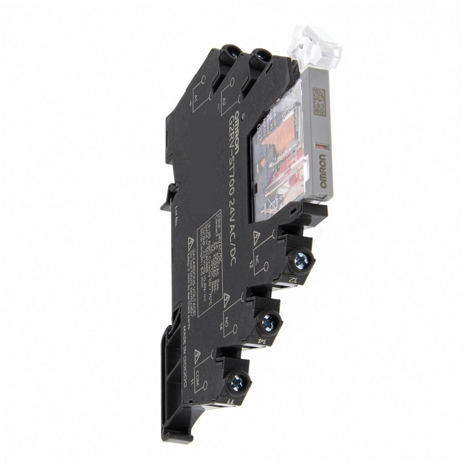 OMRON - RL.BORNA+BA.TORN.SPDT 6A 24V CA/CC PULS.G2RV-ST701 24VAC/DC