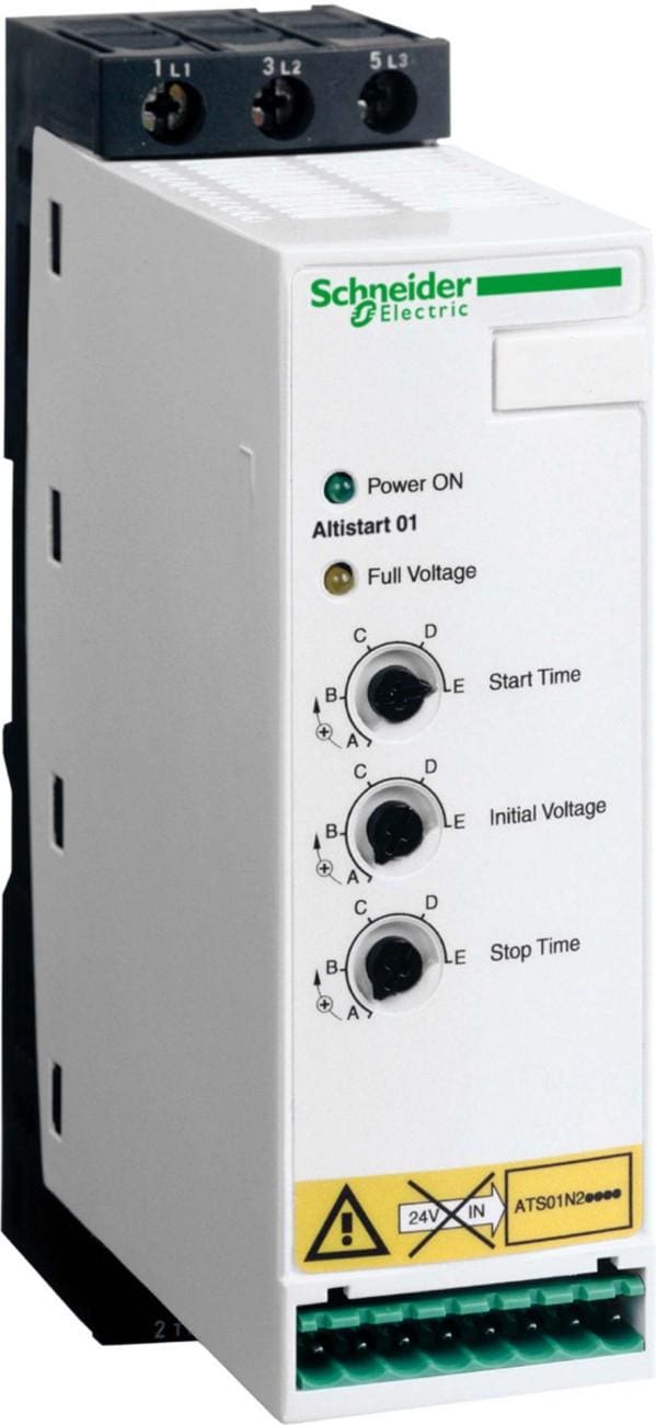 Schneider Electric - Arrancador ALTISTART-01 22A trifásico 440/480V