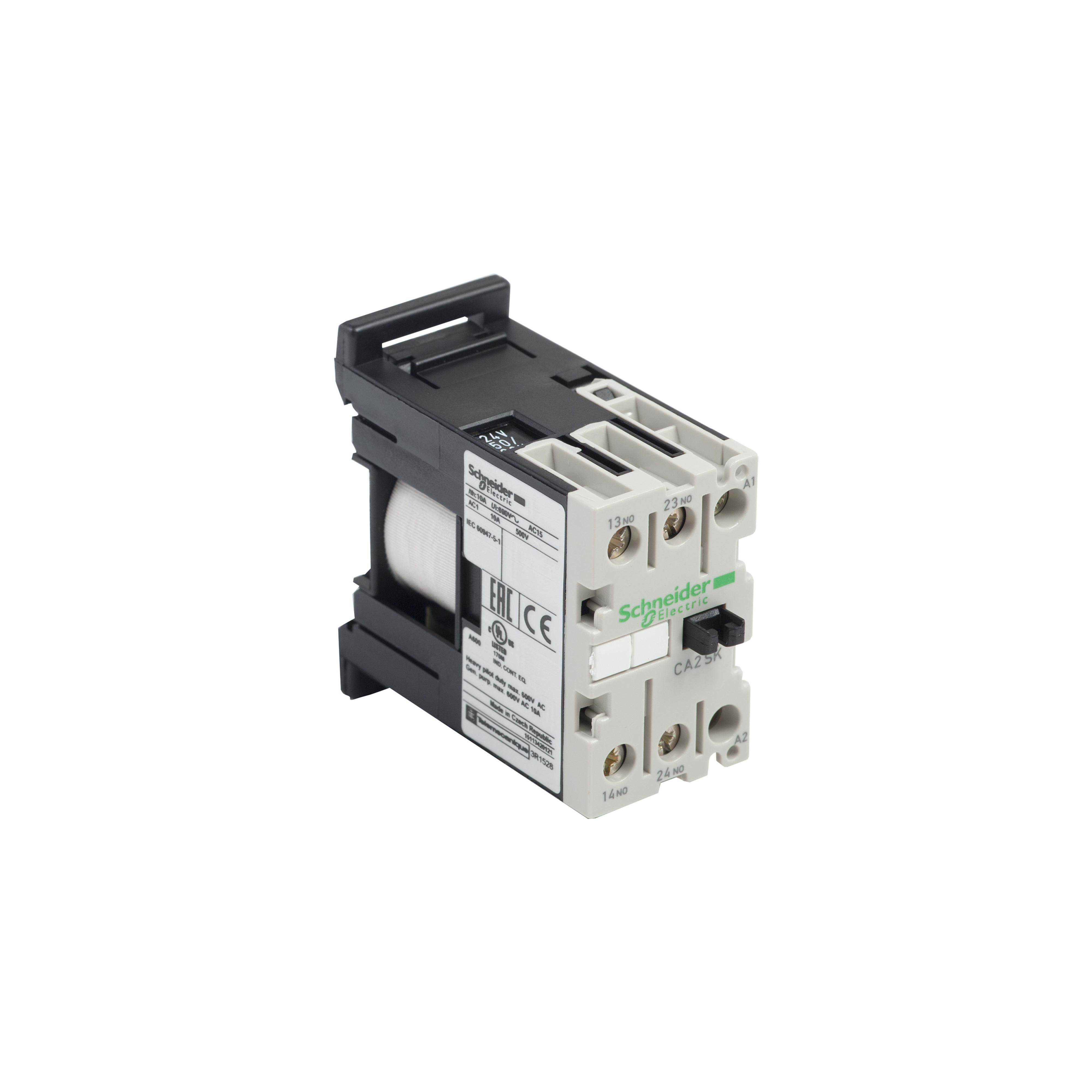 Schneider Electric - Minicontactor K auxiliar 1 NA+1 NC 110V AC