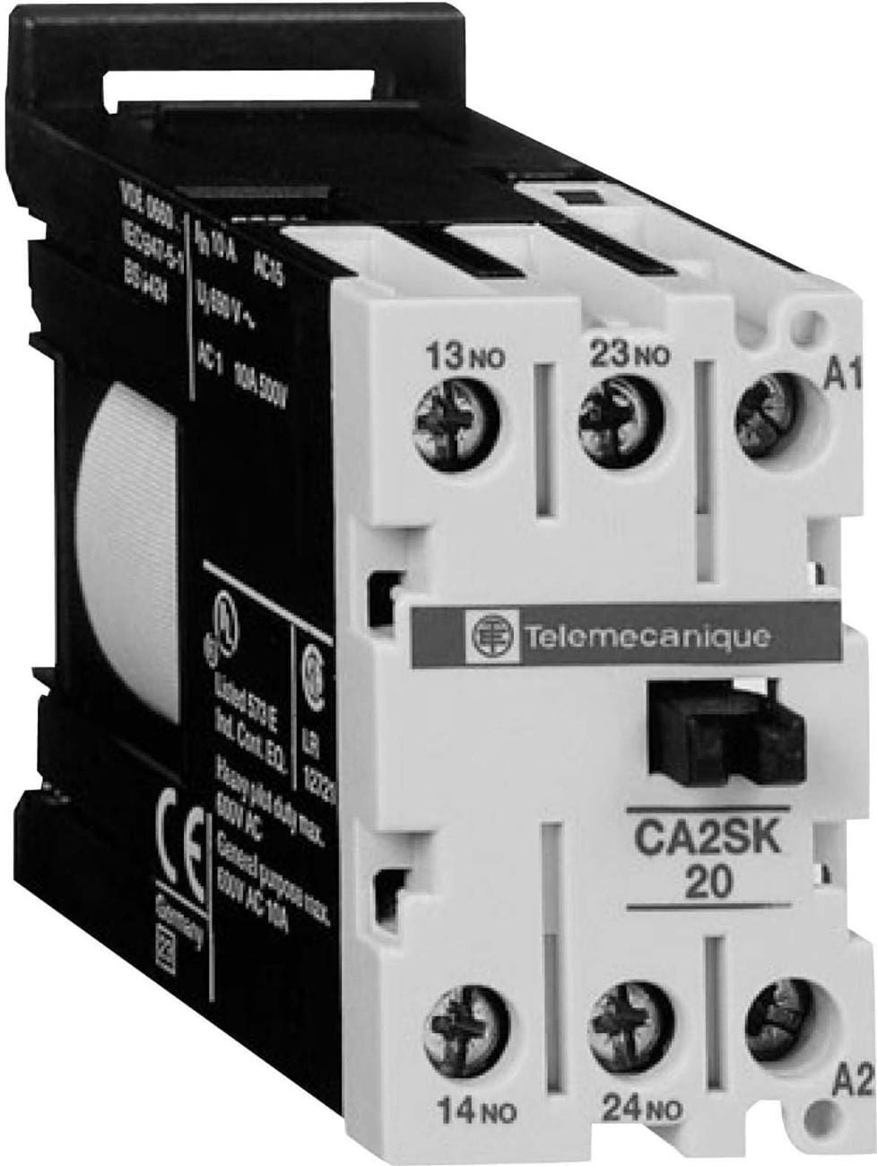 Schneider Electric - Minicontactor K auxiliar módulo 2 NA 48V 50-60Hz