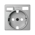 SIMON - TAPA BASE ENCHUFE SCHUKO CON 2 USB C+A