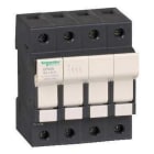 Schneider Electric - Portafusibles 3P/N 25A 8,5x31,5mm