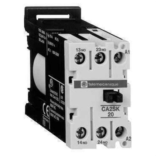 Schneider Electric - Minicontactor K auxiliar módulo 1 NA+1 NC 24 contactos CC