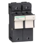 Schneider Electric - Portafusibles 2P 125A 22x58mm