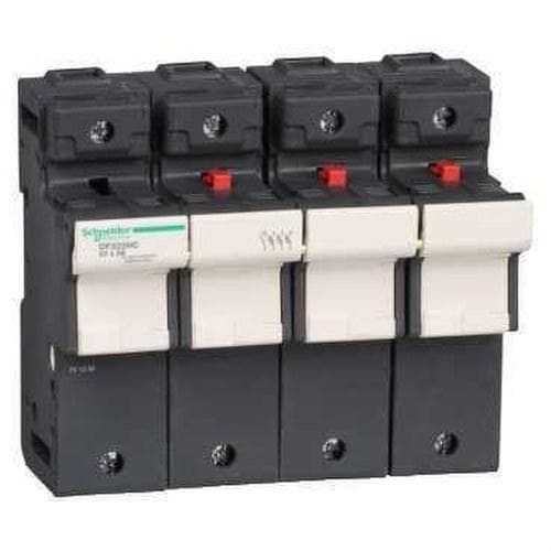 Schneider Electric - Portafusibles 3P/N 125A 22x58mm