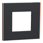 Schneider Electric - Marco 1 Elemento Unica Deco Antrac/Cobre