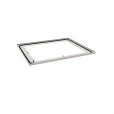 HAGER - PLACA INFERIOR PASACABLES ABIERTA QUADRO
