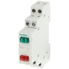 SIEMENS - Lámpara de señalización/señalizador de fase 2 LED, 12-60 V, rojo/verde