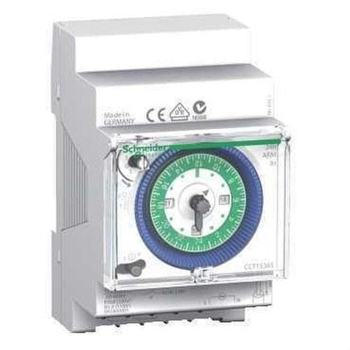 Schneider Electric - Interruptor horario analógico IH 24h con 3 módulos 150h 1C-16A