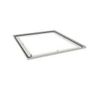 HAGER - PLACA INFERIOR PASACABLES ABIERTA,QUADRO