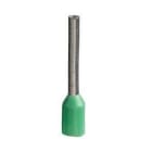 Schneider Electric - Puntera media para conductor simple 6mm² verde