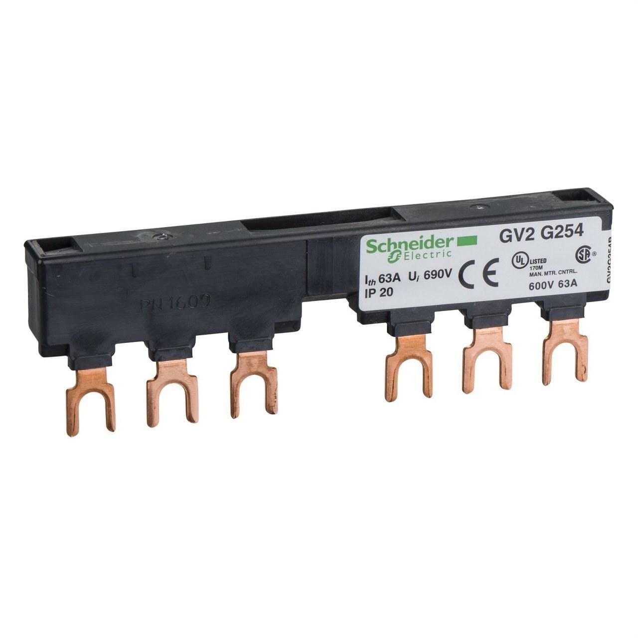 Schneider Electric - Juego barras derivación 54mm (2u)