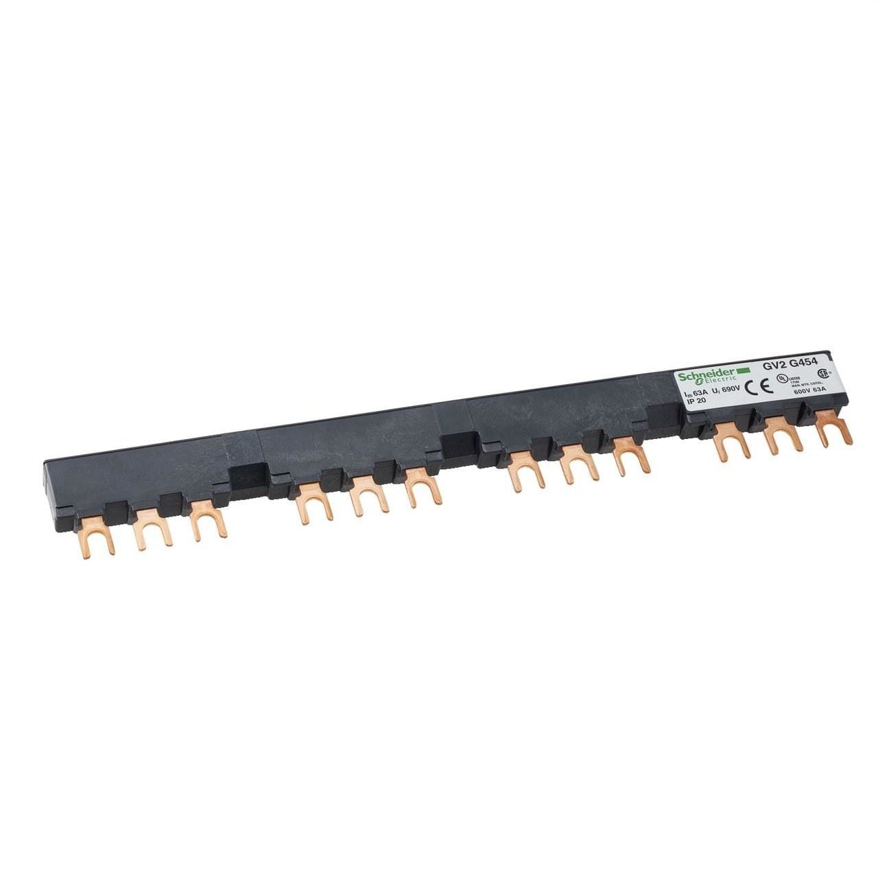 Schneider Electric - Juego barras derivación 54mm (4u)
