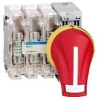 Schneider Electric - Maneta exterior frontal 32-63A IP65 roja